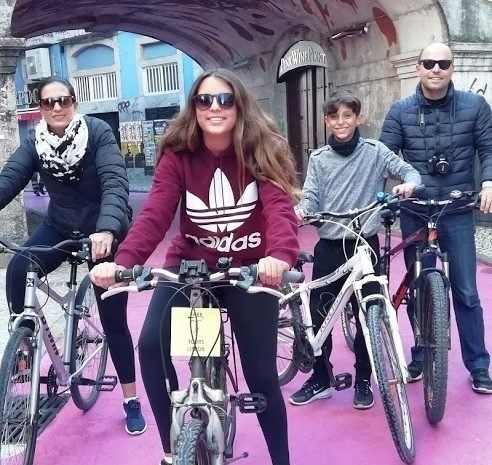 Tour in Lisbon cycling