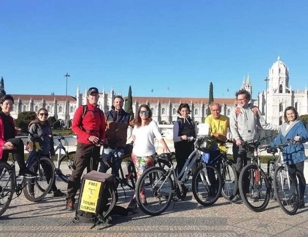 Cycling around Jerónimos