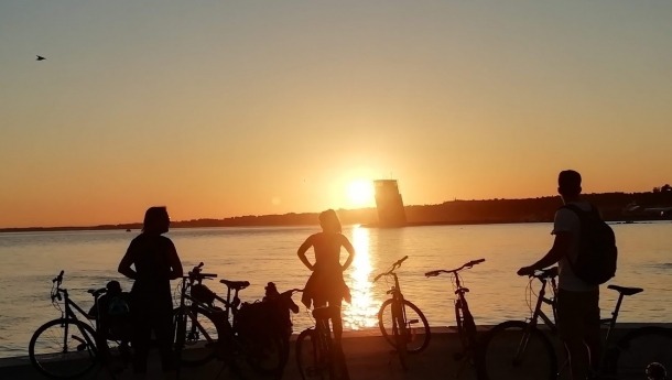 Where to see Lisbon sunset?