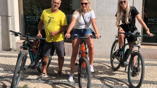 A partir de hoje também poderás fazer os nossos passeios numa bicicleta eléctrica.