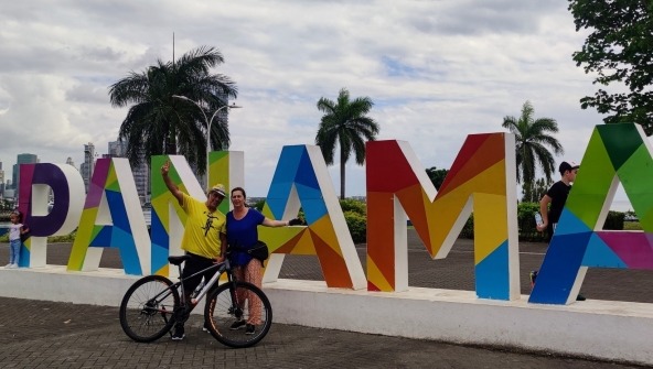 Panamá City de Bicicleta.
